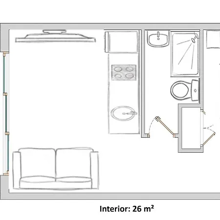Apartament Sea & Sun Oasis - With Terrace & Shared Pool